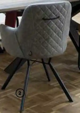 H&H Chaise à accoudoirs brendon en combinaison de tissus fantasy et kibo offre