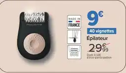 Carrefour Drive Épilateur offre