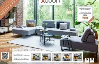 Xooon Canapé modulable "saint-tropez" offre