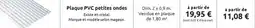 Mr Bricolage Plaque pvc petites ondes offre