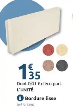 Mr Bricolage Bordure lisse offre