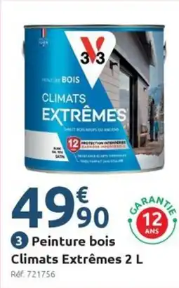 Mr Bricolage Peinture bois climats extrêmes offre