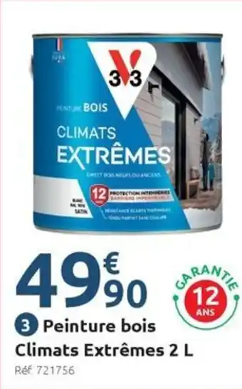 Mr Bricolage Peinture bois climats extrêmes offre