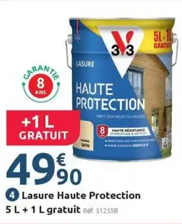 Mr Bricolage Lasure haute protection offre