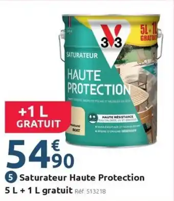 Mr Bricolage Saturateur haute protection offre