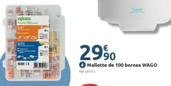 Mr Bricolage Mallette de 100 bornes wago offre
