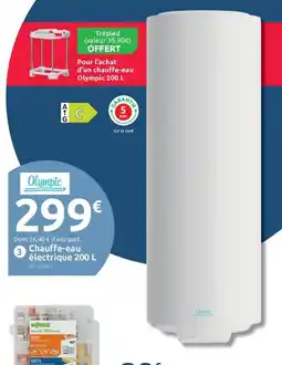 Mr Bricolage Chauffe-eau électrique offre