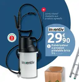 Mr Bricolage Pulvérisateur à pression préalable brico inventiv offre