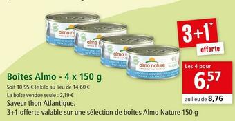 Maxi Zoo Almo nature boîtes almo offre