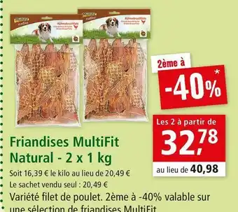 Maxi Zoo Multifit friandises natural offre