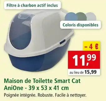 Anione maison de toilette smart cat