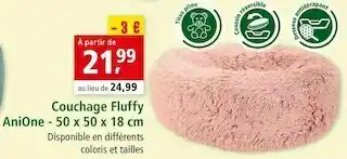 Maxi Zoo Anione couchage fluffy offre