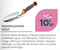 Point Vert Transplantoir wolf offre