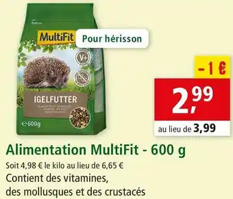 Maxi Zoo Multifit alimentation offre