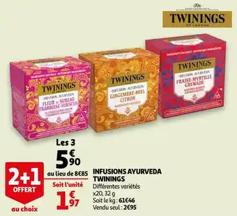 Twinings infusions ayurveda