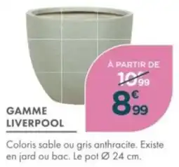 Point Vert Gamme liverpool offre