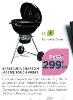 Point Vert Barbecue à charbon master touch weber offre