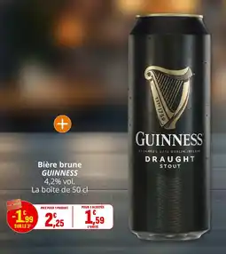Coccimarket Bière brune guinness offre