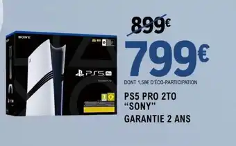 PS5 PRO 2TO SONY