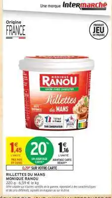 Intermarché RILLETTES DU MANS offre