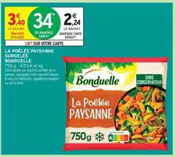 Intermarché La Poêlée Paysanne Surgelée 'Bonduelle' offre