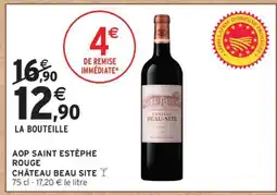 Intermarché CHÂTEAU BEAU SITE offre