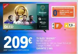 E.Leclerc TV QLED “HISENSE” offre