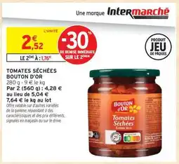 Intermarché TOMATES SÉCHÉES BOUTON D'OR offre