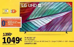 E.Leclerc TV 4K LED LG offre
