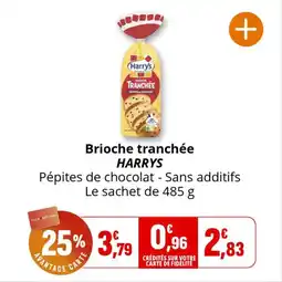 Coccimarket Brioche tranchée harrys offre