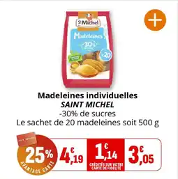 Coccimarket Madeleines individuelles saint michel offre