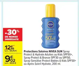 Carrefour NIVEA SUN Protections Solaires offre