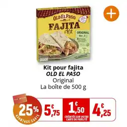 Coccimarket Kit pour fajita old el paso offre