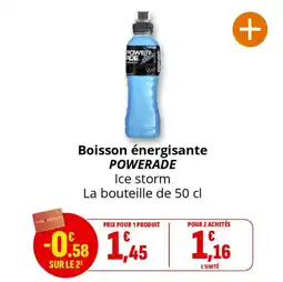 Coccimarket Boisson énergisante powerade offre