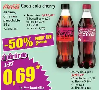 Coca-cola cherry zéro