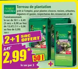 Norma Finest garden terreau de plantation offre