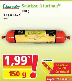 Norma Charculor saucisse à tartiner offre