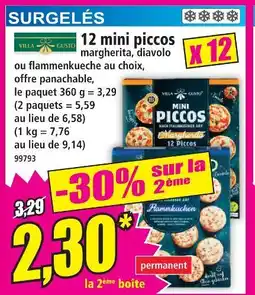 Norma Villa gusto 12 mini piccos offre