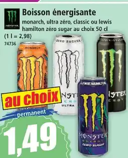 Norma Monster boisson énergisante offre