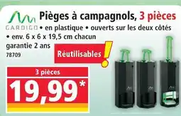 Norma Gardigo pièges à campagnols, 3 pièces offre