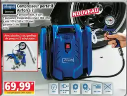 Norma Scheppach compresseur portatif airforce 7 offre