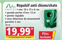 Norma Gardigo répulsif anti chiens/chats offre