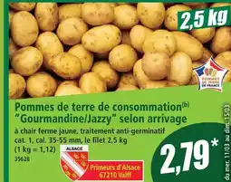 Norma Pommes de terre de consommation offre