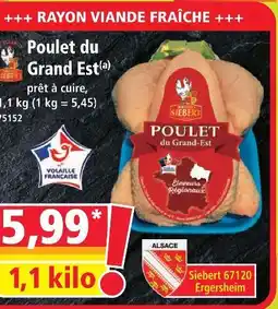 Norma Siebert poulet du grand est offre