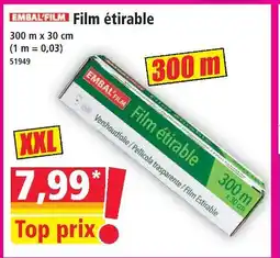 Norma Embal'film film étirable offre