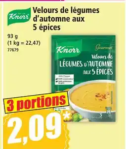 Norma Knorr velours de légumes d'automne aux 5 épices offre