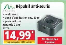 Norma Gardigo répulsif anti-souris offre
