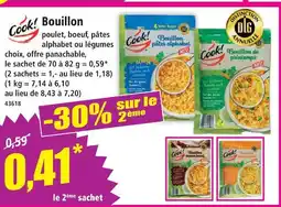 Norma Cook bouillon poulet offre