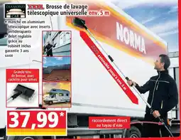Norma Diamond car xxxl brosse de lavage télescopique universelle offre
