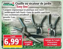 Norma Powerfix garden cisaille ou sécateur de jardin offre